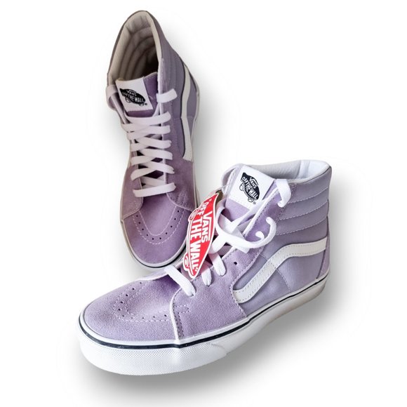 Vans SK8-HI in Languid Lavender + True White UK 5 EUR 38 Womens US 7.5 Mens US 6 - Picture 3 of 16